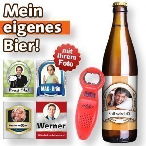 Mein erstes eigenes Foto-Bier (1x 0,5l)