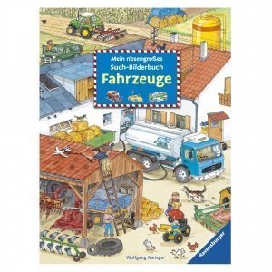 Mein riesengroßes Suchbilderbuch: Fahrze