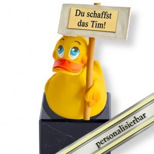 Meine Quietscheente Message