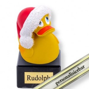 Meine Quietscheente Santa Claus