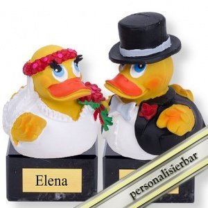 Meine Quietscheenten Brautpaar