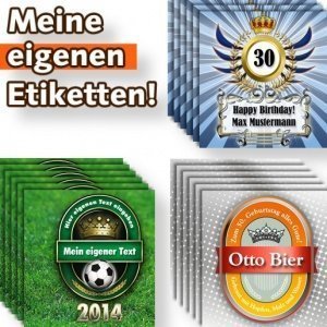 Meine eigenen Etiketten