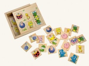 Memory "Tiere" von Bino Holzspielzeug