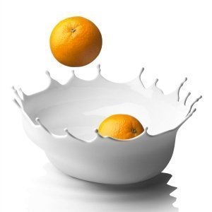 Menu DROPP Schale weiß