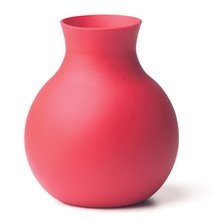 Menu - Gummivase mini, rot