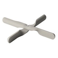 Menu - Propeller Topfuntersetzer Asche