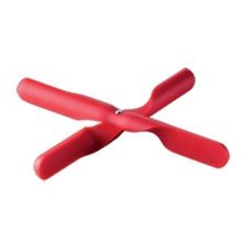 Menu - Propeller Topfuntersetzer rot