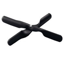 Menu - Propeller Topfuntersetzer schwarz