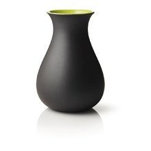 Menu - Steingutvase Organic, 20 cm, schw