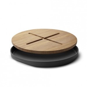 Menu - Tranchierset, schwarz (2tlg.)