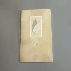 Menükarte Christiane