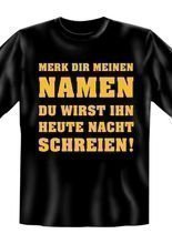 Merk Dir meinen Namen!