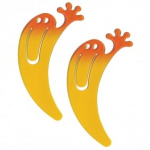 Merkhilfe Jimini 2er Set tansparent oran