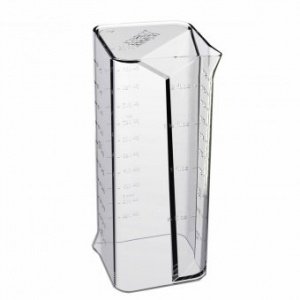 Messbecher 2-in-1 transparent klar