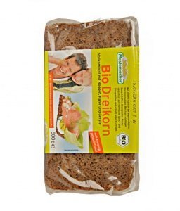 Mestemacher Bio Dreikorn-Brot (500g)