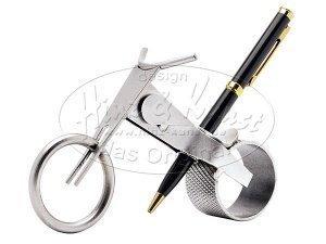 Metall - Motorrad als Stiftehalter