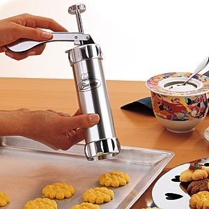 Metall Plätzchenpresse mit Schablonen