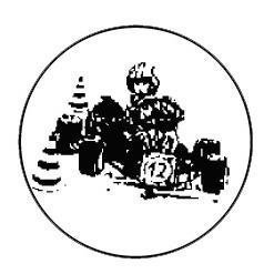Metallemblem Kart