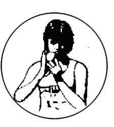 Metallemblem Kugelstoßen Damen