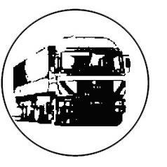 Metallemblem LKW Ø 50mm