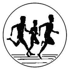 Metallemblem Laufen
