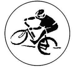 Metallemblem Mountainbike