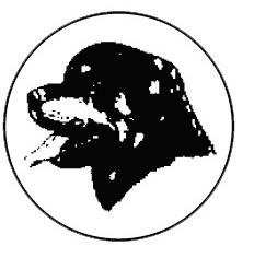 Metallemblem Rottweiler