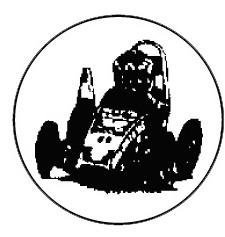 Metallemblem Seifenkistenrennen Ø 50mm