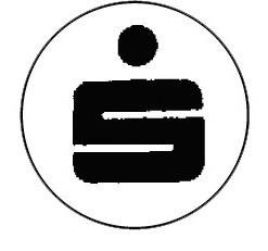 Metallemblem Sparkasse