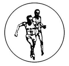 Metallemblem Staffellauf