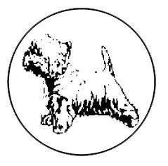 Metallemblem  W.- Terrier