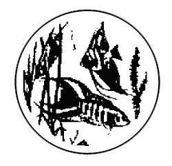 Metallemblem Zierfische Ø 50mm