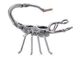 Metallfigur Skorpion