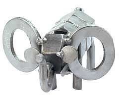 Metallfigur kleiner Elefant