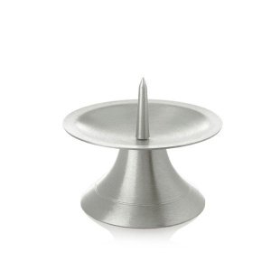 Metallleuchter, klein, silber