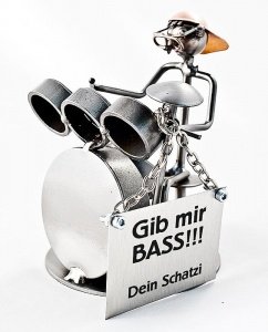 Metallmann Schlagzeuger / Drummer- Wired