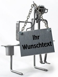 Metallmann Stiftehalter für den Schreibt