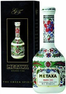 Metaxa Grand Fine 0,7 Liter in handbemal