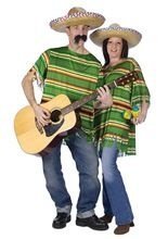 Mexikaner Poncho Kostüm