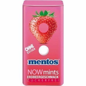 mentos NOWmints Erdbeergeschmack