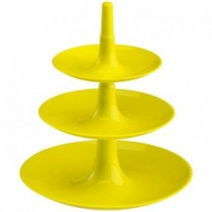 MINI-BABELL Etagere senfgrün von Koziol