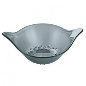 MINI-LEAF Dipschale transp. anthrazit vo