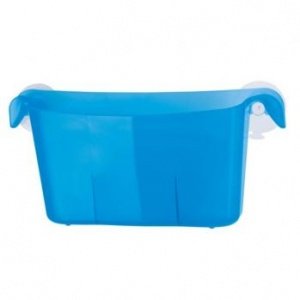 MINIBOKS Utensilo transp. karibikblau vo