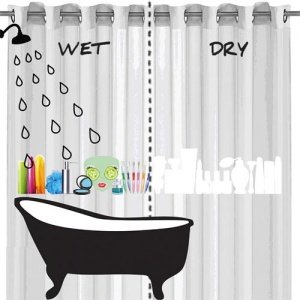 MISS SQUIDOLETTE Duschvorhang