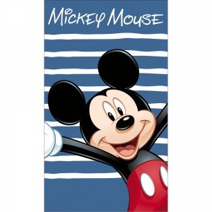 Mickey Happy Badetuch blau