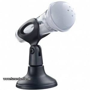 Mikrofon als Salz und Pfefferstreuer Set