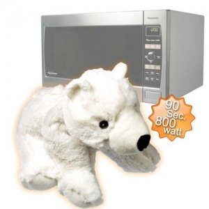 Mikrowellen Eisbär