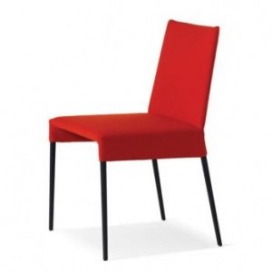 Mila Eßzimmerstuhl Lederbezogen von Mont