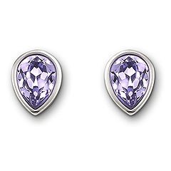 Mila Provence Lavender Drop Ohrstecker