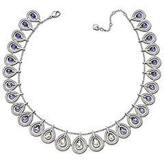 Mila Provence Lavender Halskette